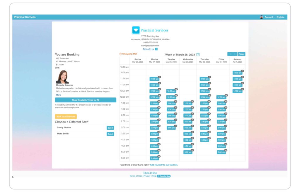 Scheduling software to efficiently manage your spa or salon